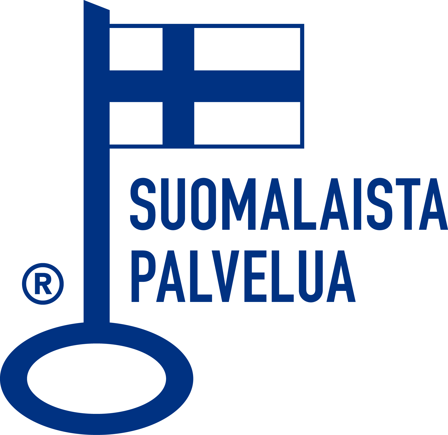 Avainlippu – Suomalaista palvelua. Merkki on myönnetty Hallitustuen puheenjohtaja- ja hallitusjäsenpalveluille.